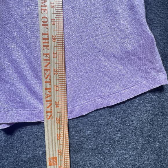 Vineyard Vines 100% Linen T-Shirt in Lavender Sea Grape Size L‎ - Picture 6 of 8